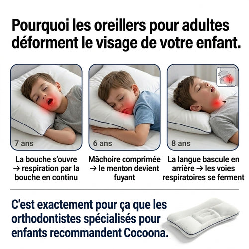 l'Oreiller Postural Enfant