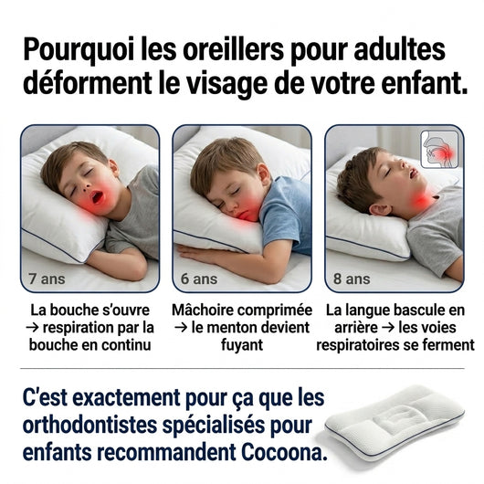 l'Oreiller Postural Enfant